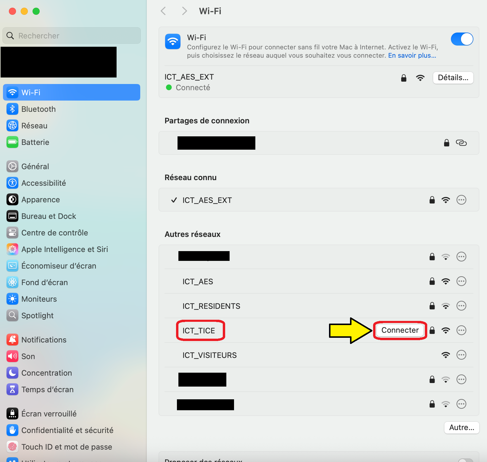 Capture d'écran de l'étape 1