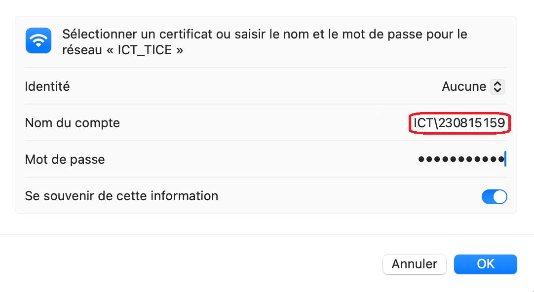 Capture d'écran de l'étape 2